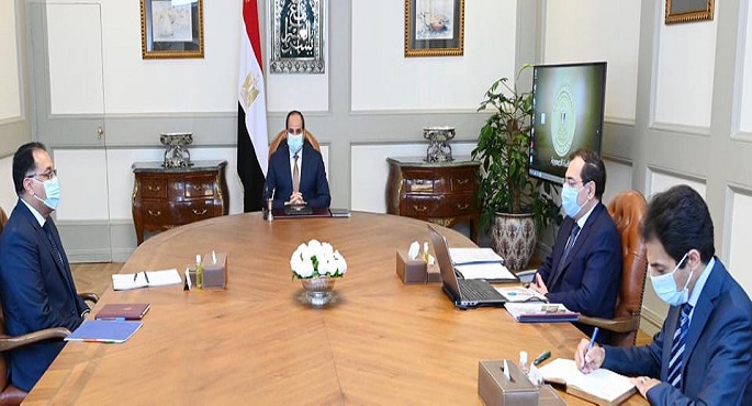 الرئيس السيسى يوجه بصياغة رؤية استراتيجية شاملة لتطوير قطاع التعدين في مصر