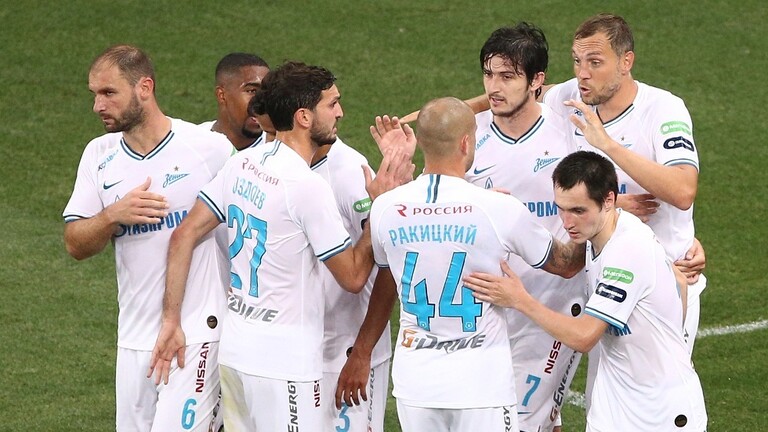 زينيت يتوج بلقب الدوري الروسي للمرة الثانية على التوالي والسادسة في تاريخه