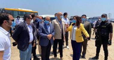 وزيرا التنمية المحلية والإسكان ومحافظ دمياط يتفقدون مشاريع تنموية بالمحافظة