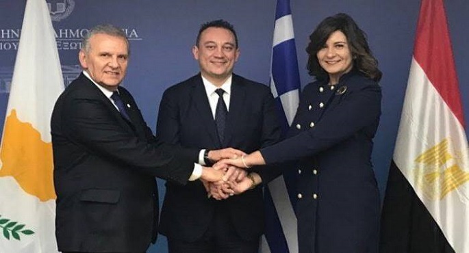 وزيرة الهجرة تعقد جلسة حوارية مع نظيريها اليوناني والقبرصي لتبادل الخبرات حول تحديات كورونا