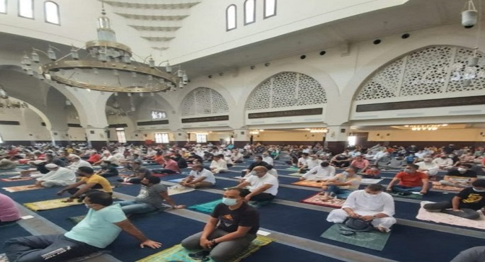 بالفيديو والصور.. الأوقاف: لا مخالفات خلال صلاة الجمعة ورواد المساجد التزموا بالضوابط والإجراءات الوقائية