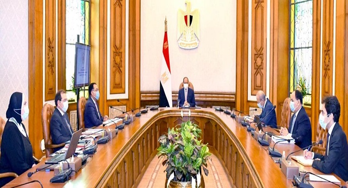 الرئيس السيسي يوجه بالاستمرار في جهود توفير المناخ الداعم لقطاع الصناعات الوطنية الثقيلة