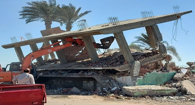 بالصور .. الري: إزالة 232 حالة تعد على نهر النيل والمجاري المائية خلال أسبوع