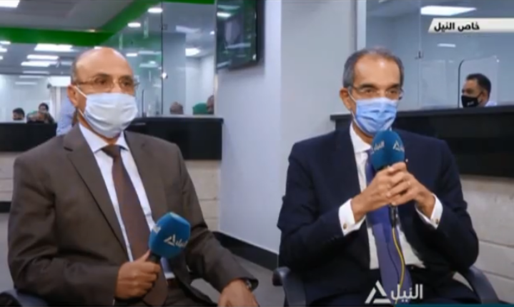 وزيرا العدل والاتصالات لـ”النيل” : نسير بخطى كبيرة لتنفيذ مشروع مصر الرقمية