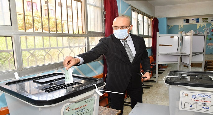بالصور.. الوزراء يدلون بأصواتهم في انتخابات مجلس الشيوخ