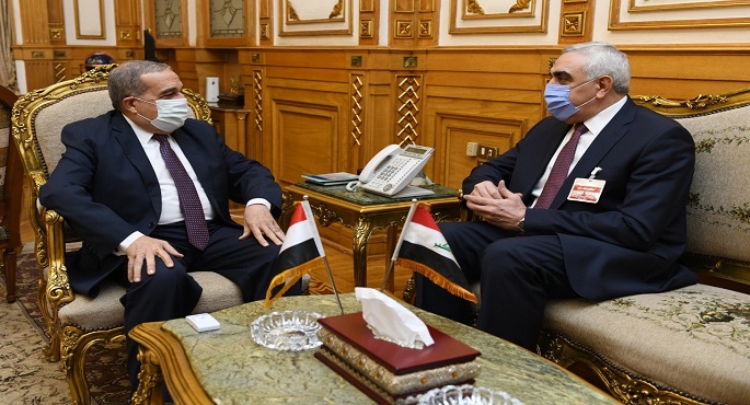 وزير الدولة للإنتاج الحربي يبحث مع سفير العراق بالقاهرة مجالات التعاون المشترك