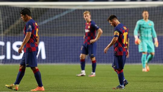 بايرن ميونيخ يكتسح برشلونة 8-2 ويتأهل لنصف نهائي دوري أبطال أوروبا