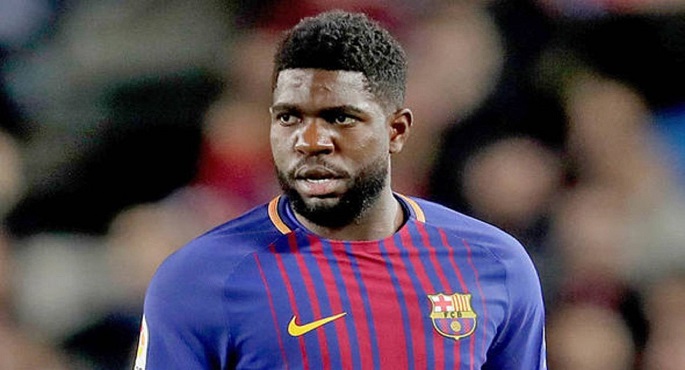 برشلونة يعلن إصابة أومتيتي بفيروس كورونا