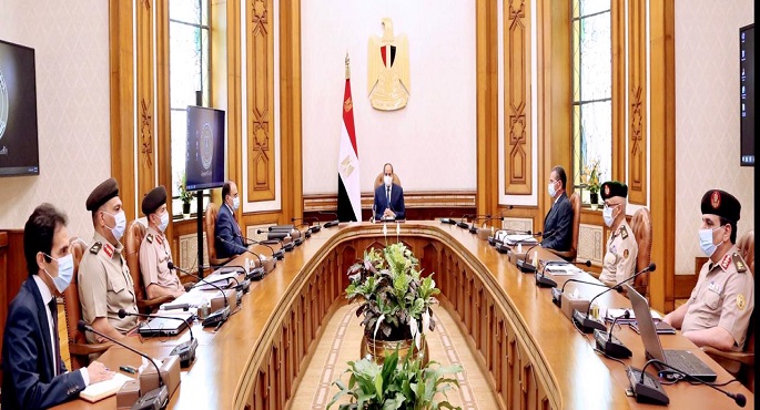 الرئيس السيسى يستعرض الموقف التنفيذى للعاصمة الإدارية وعدد من مشروعات تنمية سيناء
