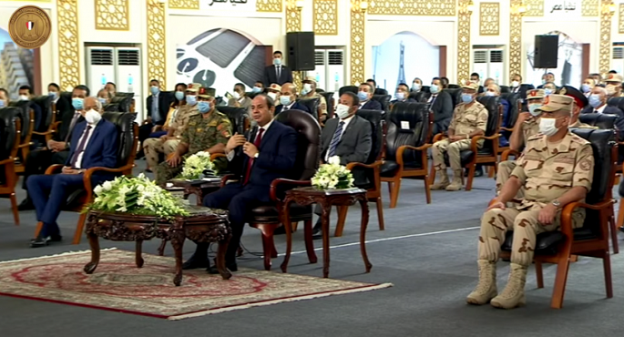 الرئيس السيسي يفتتح عدد من المشروعات القومية بمحافظة الإسكندرية