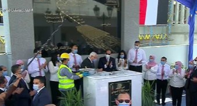 السيسي يشهد وضع حجر الأساس لمحطة مترو عدلي منصور التبادلية .. ويشيد بجهود الحكومة في مختلف القطاعات