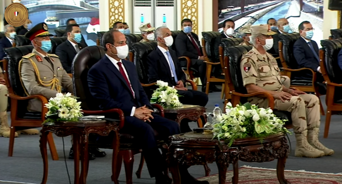 الرئيس السيسى يفتتح عدداً من المشروعات القومية بنطاق محافظة الإسكندرية
