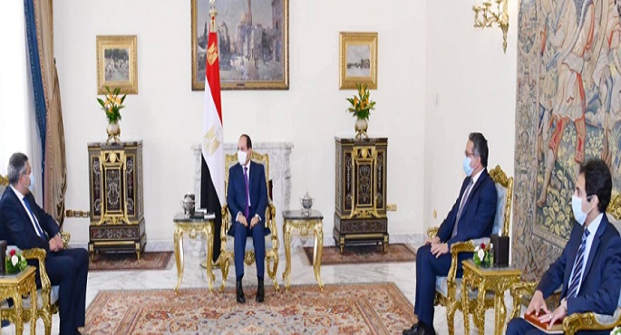 الرئيس السيسي يشيد بجهود منظمة السياحة العالمية لإعادة حركة السياحة في العالم إلى سابق عهدها