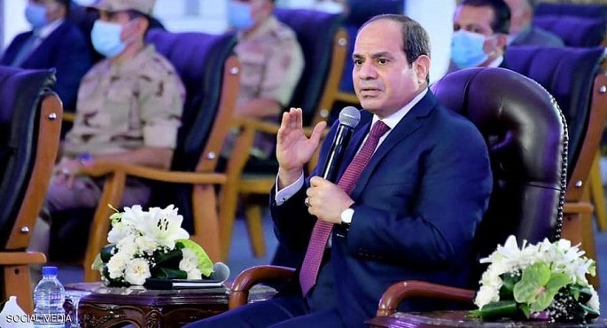 السيسى : طالما بقيت رئيساً للبلاد سأعمل بكل عزم وتصميم لبناء دولة عصرية حديثة
