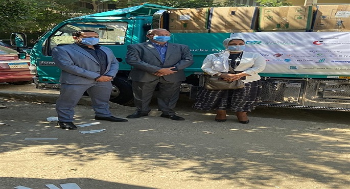 بالصور..البترول تطلق مبادرة للمساهمة بـ5.4 مليون جنيه لشراء معدات طبية لوزارة الصحة