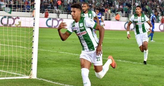 حميد أحداد يسجل ويقود الرجاء للعودة لصدارة الدورى المغربى