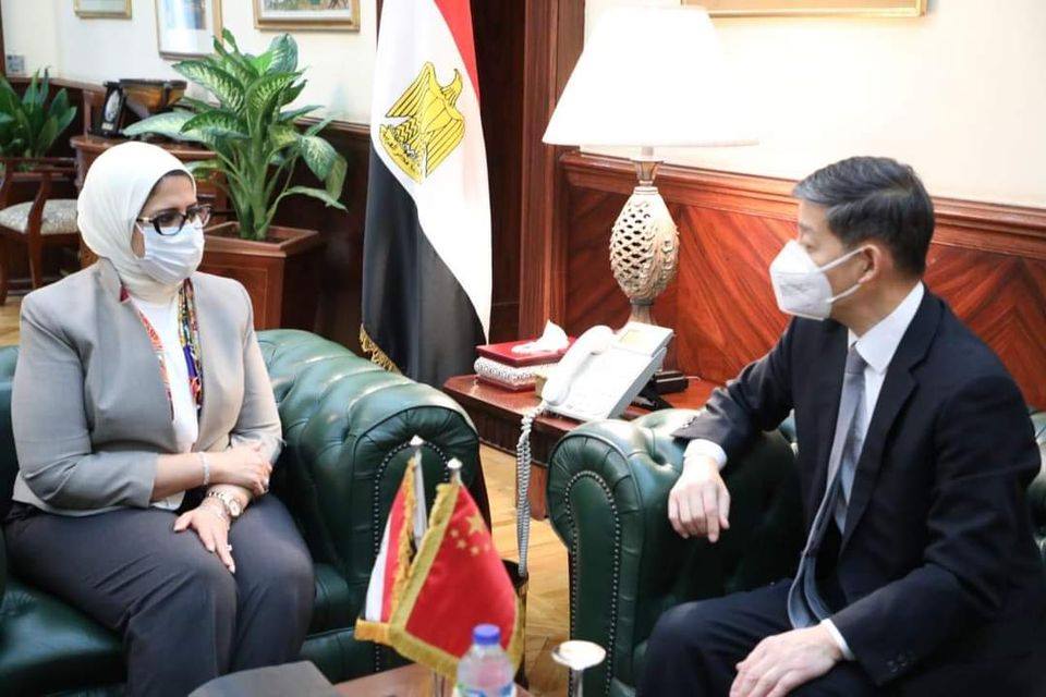 وزيرة الصحة: توقيع اتفاقية تعاون بين مصر والصين في مجال تصنيع لقاحات فيروس كورونا الشهر المقبل