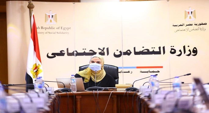 بالصور..وزيرة التضامن: نستهدف الوصول بمستفيدي تكافل وكرامة إلى 4 ملايين أسرة