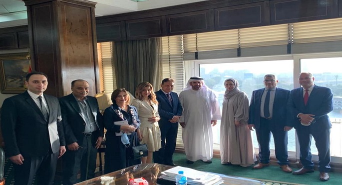 بالصور..وفد من مؤسسة المعرفة بدبي يزور المجلس الأعلى للإعلام