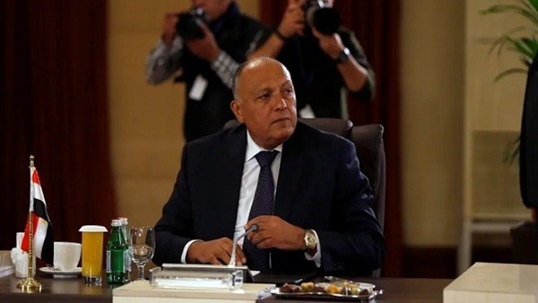 شكري يؤكد لوزير الخارجية الإسرائيلي الجديد ضرورة تحريك الجمود الحالي بين الطرفين الفلسطيني والإسرائيلي
