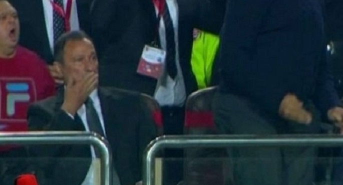 الخطيب يشكر رئيس مصر المقاصة بعد الاحتفاء بالأهلي
