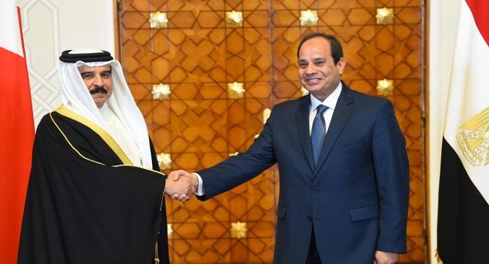 الرئيس السيسي وملك البحرين يتبادلان التهنئة بعيد الفطر المبارك