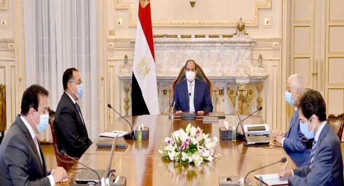الرئيس السيسي يطلع على استعدادات وإجراءات الدولة لاستقبال العام الدراسي الجديد