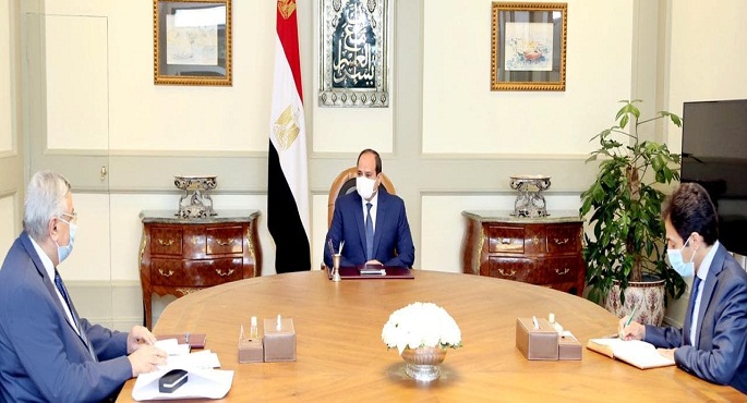 السيسي يوجه باستخلاص دروس من تجربة مكافحة كورونا منذ اندلاعها عالميًا