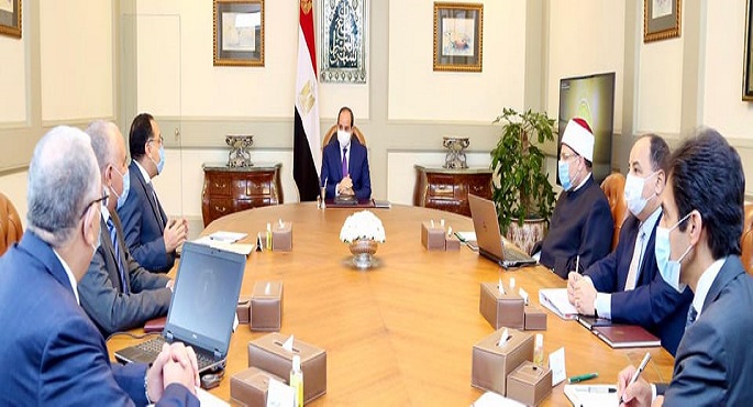 الرئيس السيسي يوجه بالإسراع في مشروعات تطوير وتأهيل منخفضات مفيض توشكي
