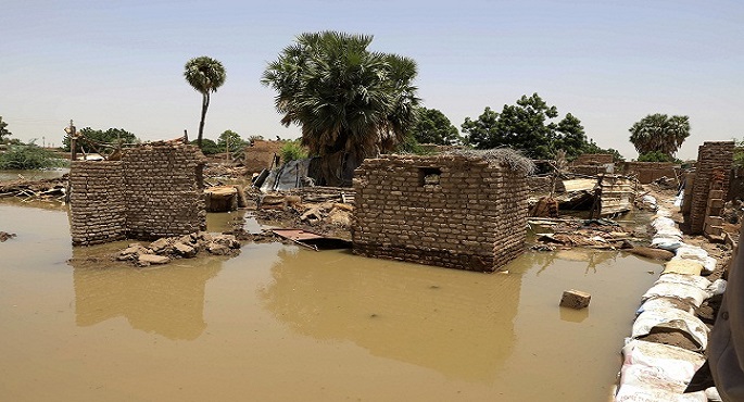 ارتفاع حصيلة ضحايا فيضانات السودان.. ودمار هائل بالمنازل