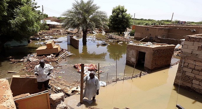 الداخلية السودانية: أكثر من مئة وفاة وعشرات الجرحى جراء السيول