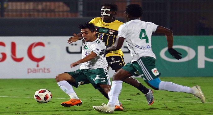 المصري والإنتاج الحربي يتعادلان 2ـ2 في الدوري الممتاز