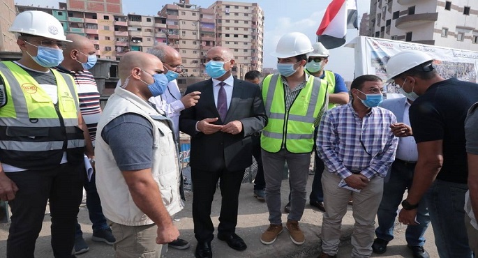 بالصور .. وزير النقل يتابع معدلات تنفيذ أعمال التطوير والصيانة الشاملة للطريق الدائري حول القاهرة