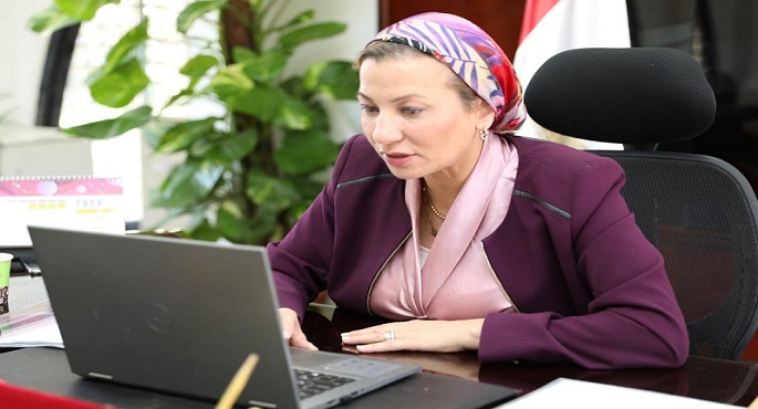 وزيرة البيئة تشارك في المؤتمر الافتراضي للصفقة الخضراء الكورية الجديدة