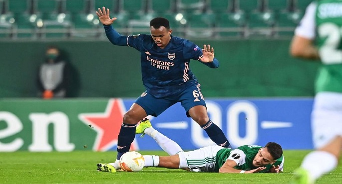 ارسنال يفوز على رابيد فيينا 2 ــ 1 في الدوري الأوروبي