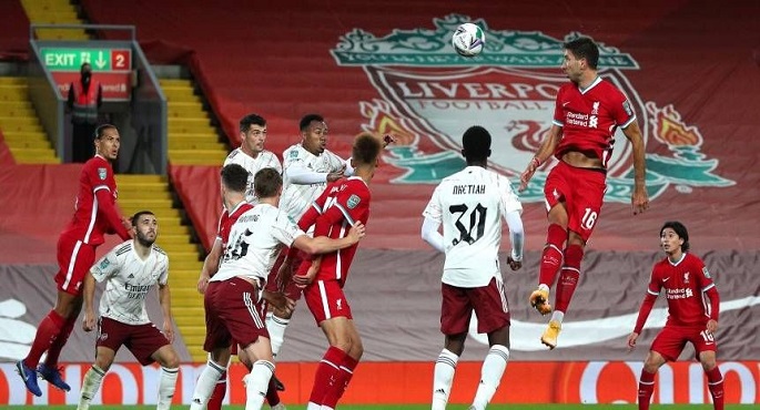 أرسنال يُقصي ليفربول من كأس الرابطة ويتأهل لربع نهائي البطولة