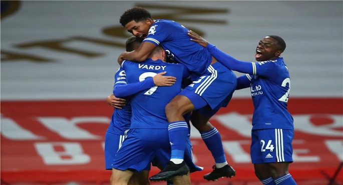 ليستر سيتي يفوز على أرسنال بهدف نظيف في الدوري الإنجليزي