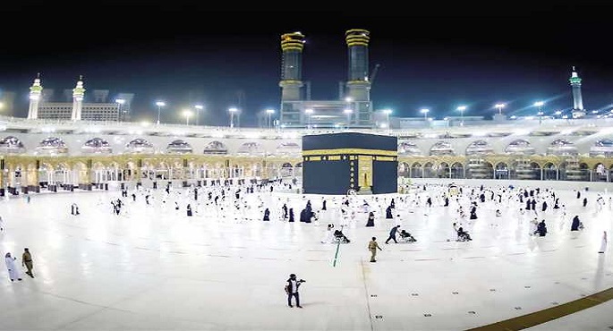 رئاسة شؤون الحرمين وقوات أمن الحج والعمرة يبحثان آلية تفويج المصلين للمصليات المحددة
