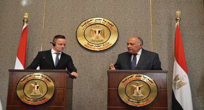 بالفيديو.. خلال مؤتمر صحفي مشترك.. شكري ونظيره المجري يؤكدان عمق العلاقات بين البلدين