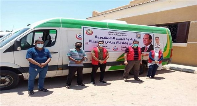 قوافل طبية اليوم فى محافظات البحيرة والمنيا والدقهلية والبحر الأحمر ضمن مبادرة “حياة كريمة”