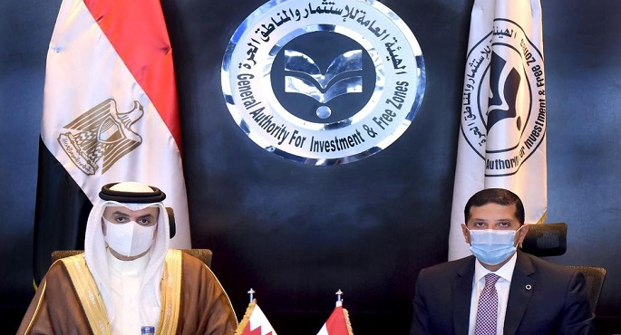 رئيس هيئة الاستثمار يبحث مع سفير البحرين سبل تعزيز الاستثمارات البحرينية في مصر