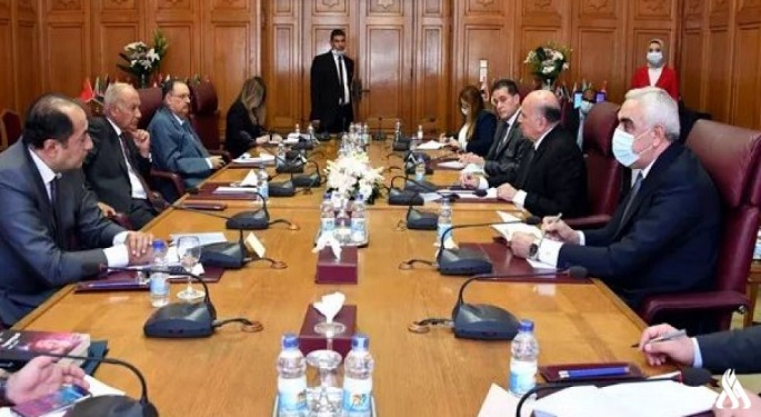 أبو الغيط يبحث مع وزير خارجية العراق التحديات العربية المشتركة