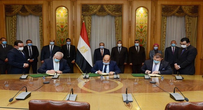 بالصور .. الإنتاج الحربي توقع بروتوكول تعاون لتأسيس شركة تشغيل مصانع تحويل النفايات إلى طاقة كهربائية