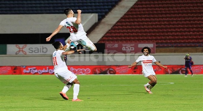الزمالك يعبر حرس الحدود بصعوبة 2-1 ويستعيد وصافة الدوري