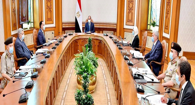 الرئيس السيسي يوجه باستعداد القطاع الطبي لمواجهة أية موجة ثانية محتملة لكورونا