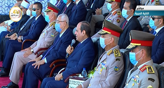 بالفيديو.. الرئيس السيسي: قوة الجيش ووعي المصريين يقفان سدا منيعا أمام أي معتد يريد النيل من مصر