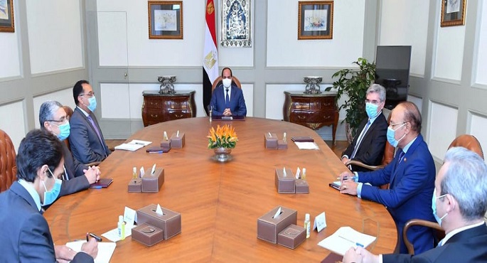 الرئيس السيسي يستقبل رئيس “سيمنز” العالمية الألمانية