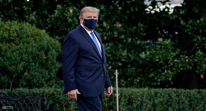البيت الأبيض يؤكد استمرار تحسن الوضع الصحي لترامب