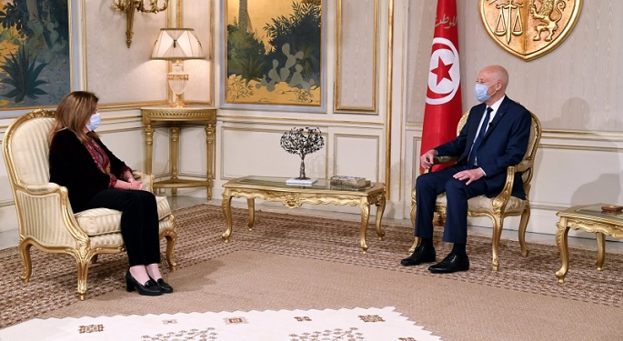 الرئيس التونسي يبحث مع رئيسة البعثة الأممية للدعم في ليبيا ترتيبات ملتقى الحوار الليبي