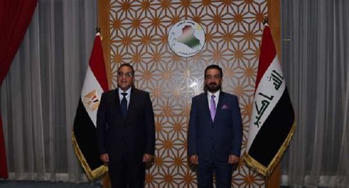 مدبولي يبحث مع رئيس مجلس النواب العراقي تعزيز التعاون بين البلدين